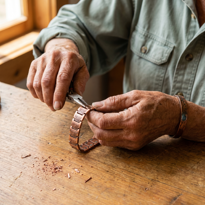 Patricia's Glen Men's Copper Bracelet