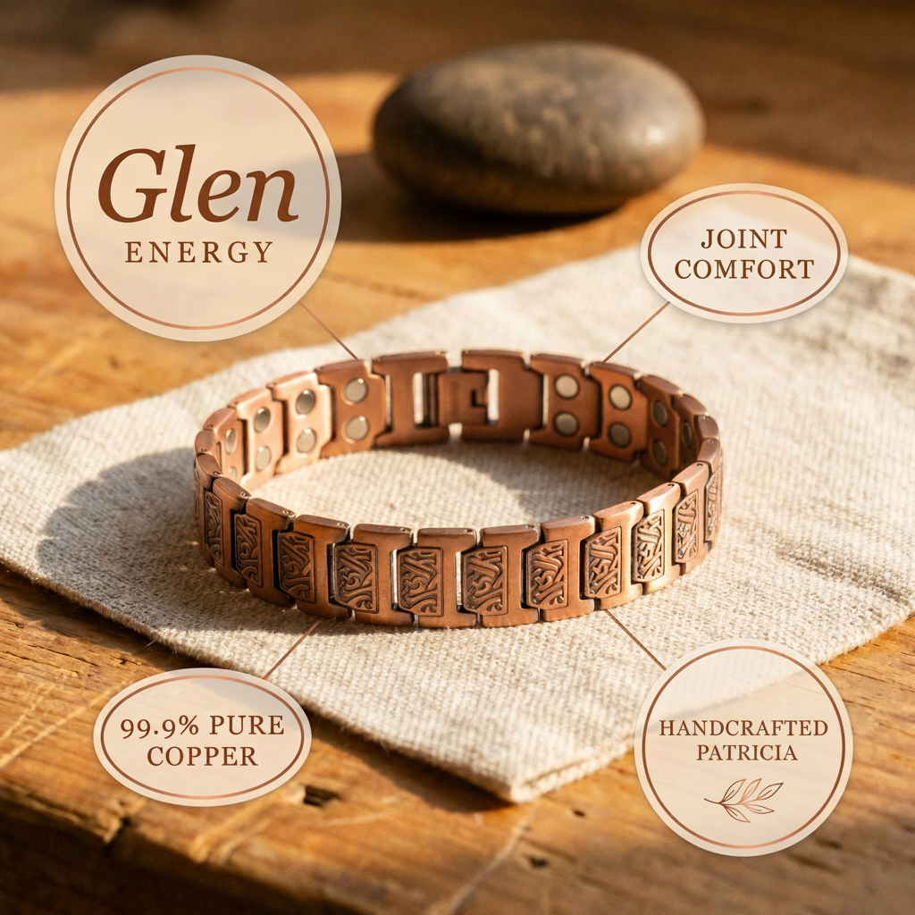 Patricia's Glen Men's Copper Bracelet